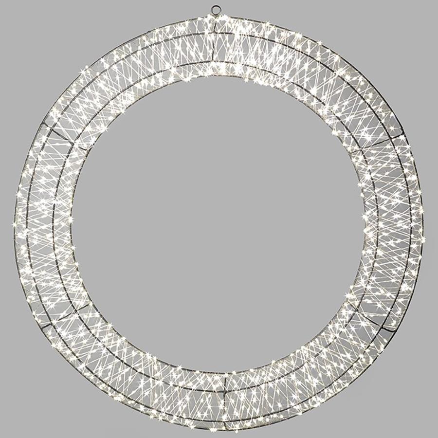 Large Illuminated Wreath